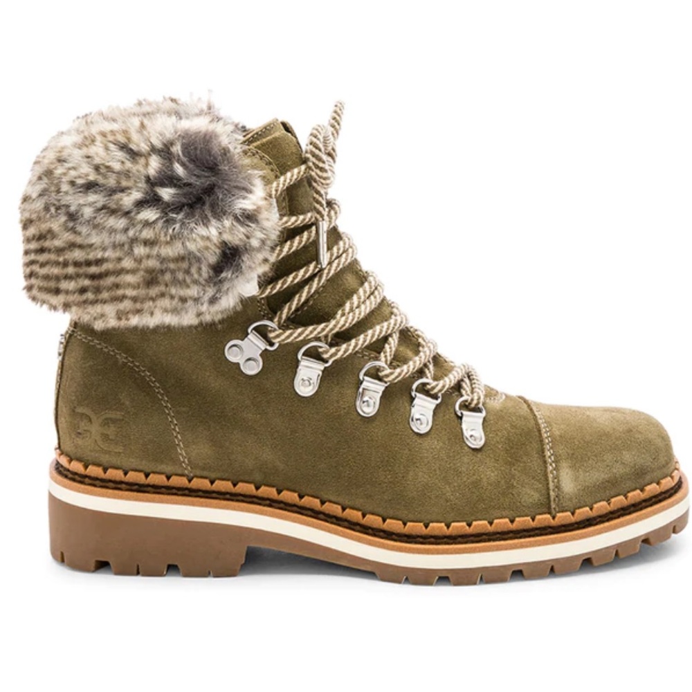 Sam Edelman Bowen Boots in Moss Green